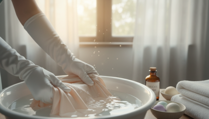 Hilfreiche Tipps zum Waschen von Seide