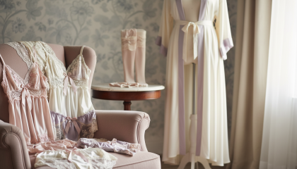 Seiden Dessous von Mimi Holliday
