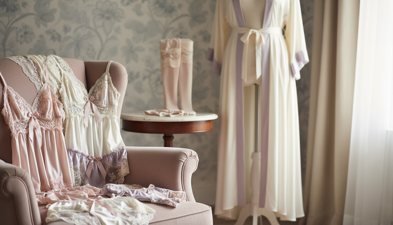 Seiden Dessous von Mimi Holliday
