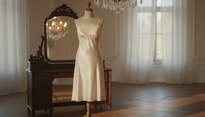 Unterkleid aus Seide