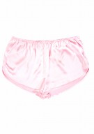 rosa Damen Hot Pants Seide - rosa