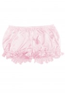 rosa Damen Hot Pants Seide - rosa