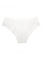 elfenbein Damen Slip Seide - elfenbein