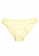 hellgelb Damen Slip Seide - hellgelb