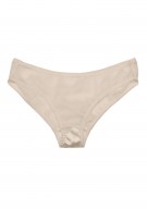 Damen Slip Seide - khaki