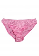 pink Damen Slip Seide - pink