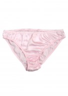 rosa Damen Slip Seide - rosa