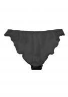 Damen Slip Seide - schwarz