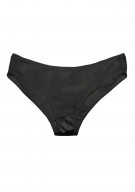 Damen Slip Seide - schwarz