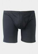 schwarz Herren Boxershorts Seide - schwarz