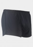 schwarz Herren Boxershorts Seide - schwarz