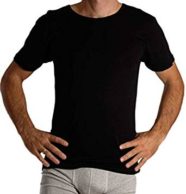 Herren Seidenunterhemd Engel Natur