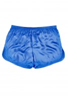 azurblau Herren Shorts Seide - azurblau
