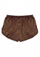 braun Herren Shorts Seide - braun