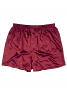 weinrot Herren Shorts Seide - weinrot