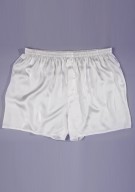 weiß elfenbein Herren Shorts Seide - weiß elfenbein