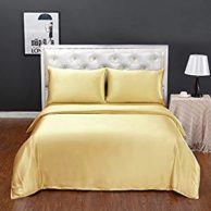 LILYSILK Bettbezug Seide gold