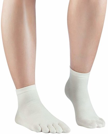 Seiden Zehensocken Damen