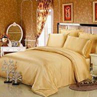 Seidenbettwäsche Gold