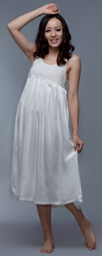 Babydoll Nachthemd in zarten Farben