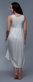 hellviolett Seidennachthemd Damen - hellviolett