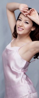 rosa Seidenpyjama Damen - rosa