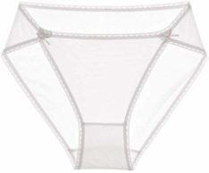 Seidenslip weiß Damen