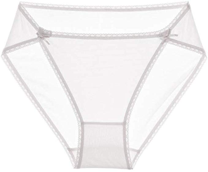 Seidenslip weiß Damen