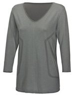 Nahtloses Sleepshirt mit Seide