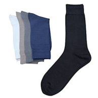 Seiden Socken Herren 5er-Pack