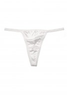 weiß elfenbein Tanga Slip Seide Damen - weiß elfenbein